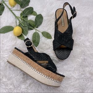 Zara chunky funky platform sandals size 39